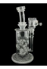 mothership glass Mothership Straight Fab Torus Clear w/ Mega Pot and OFZ