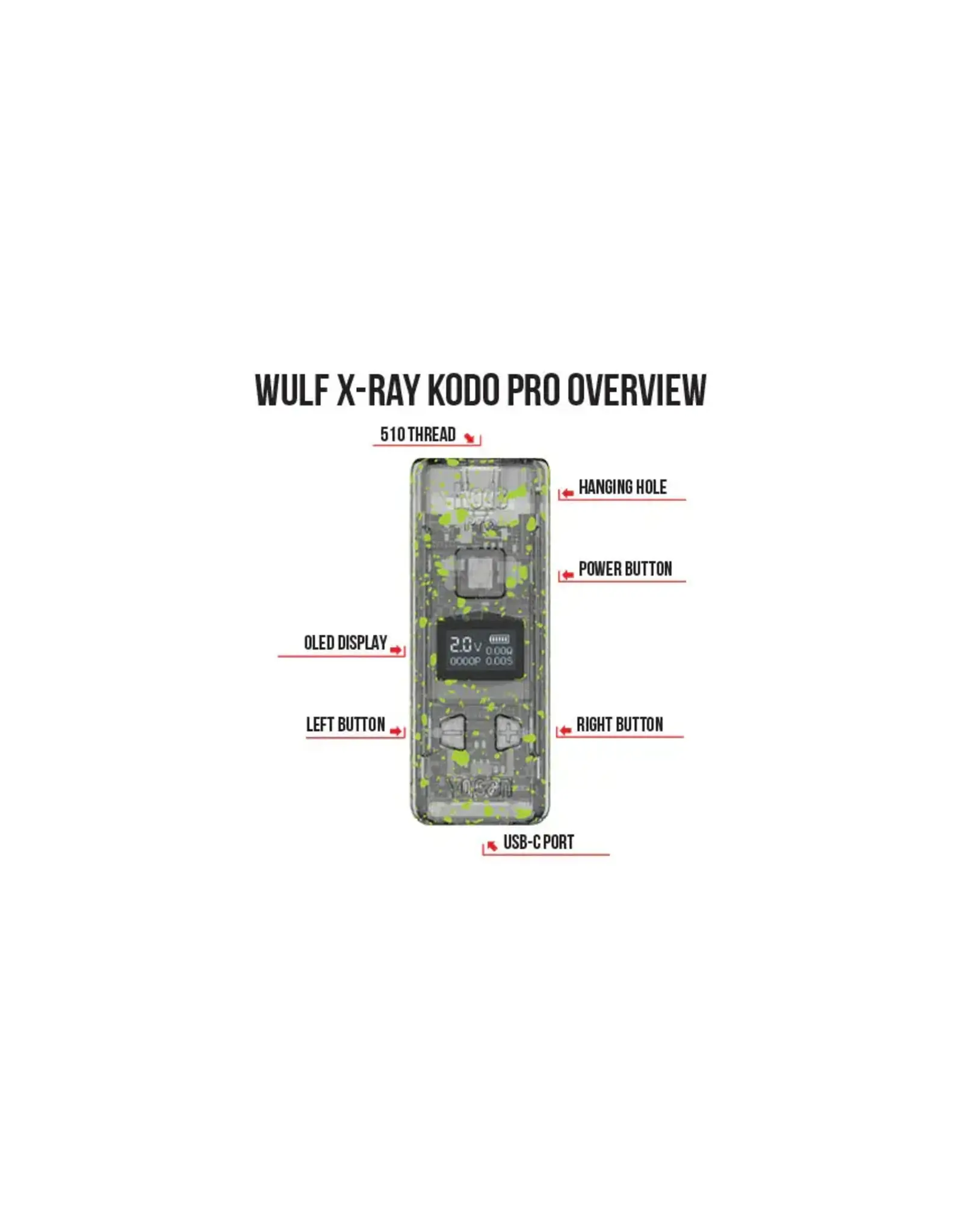 Wulf Kodo Pro X-Ray Black