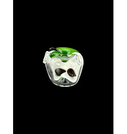 Green Apple Window With Seeds Pendant