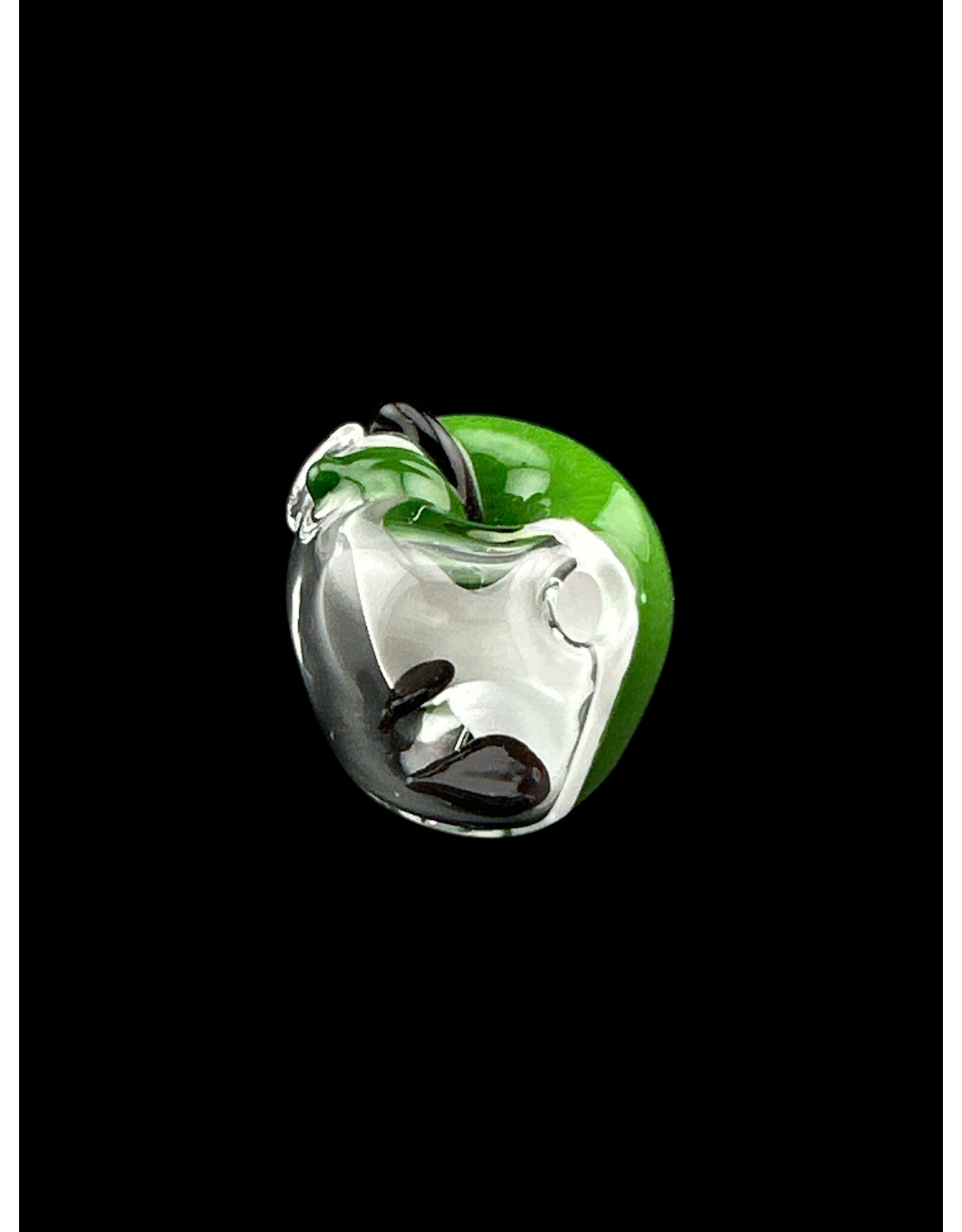 Green Apple Window With Seeds Pendant