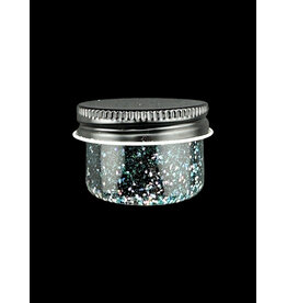 Glass Smith Crushed Opal Baller Jar