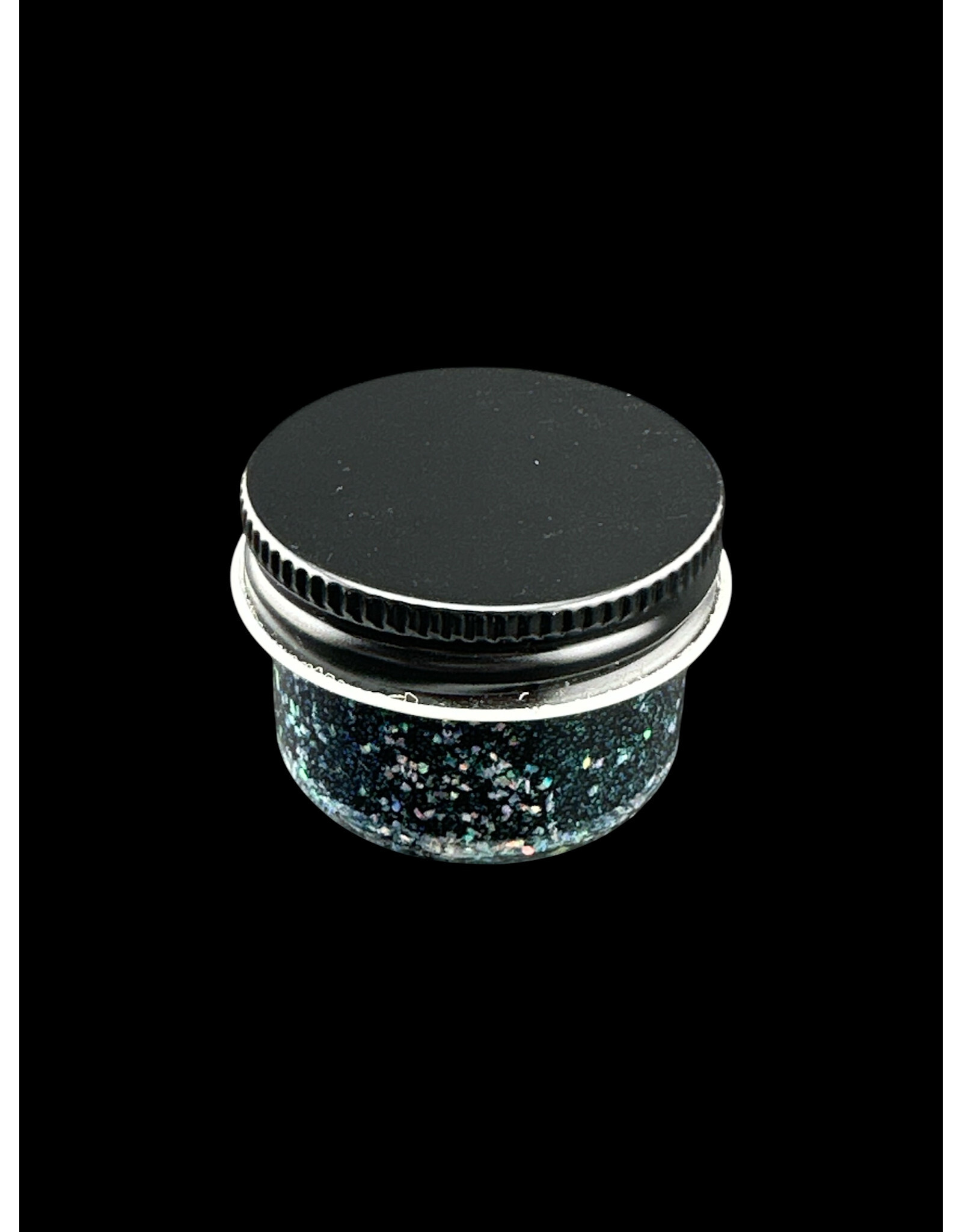 Glass Smith Crushed Opal Baller Jar