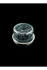 Glass Smith Crushed Opal Baller Jar