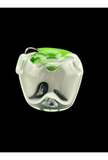 Green Apple Window With Seeds Pendant