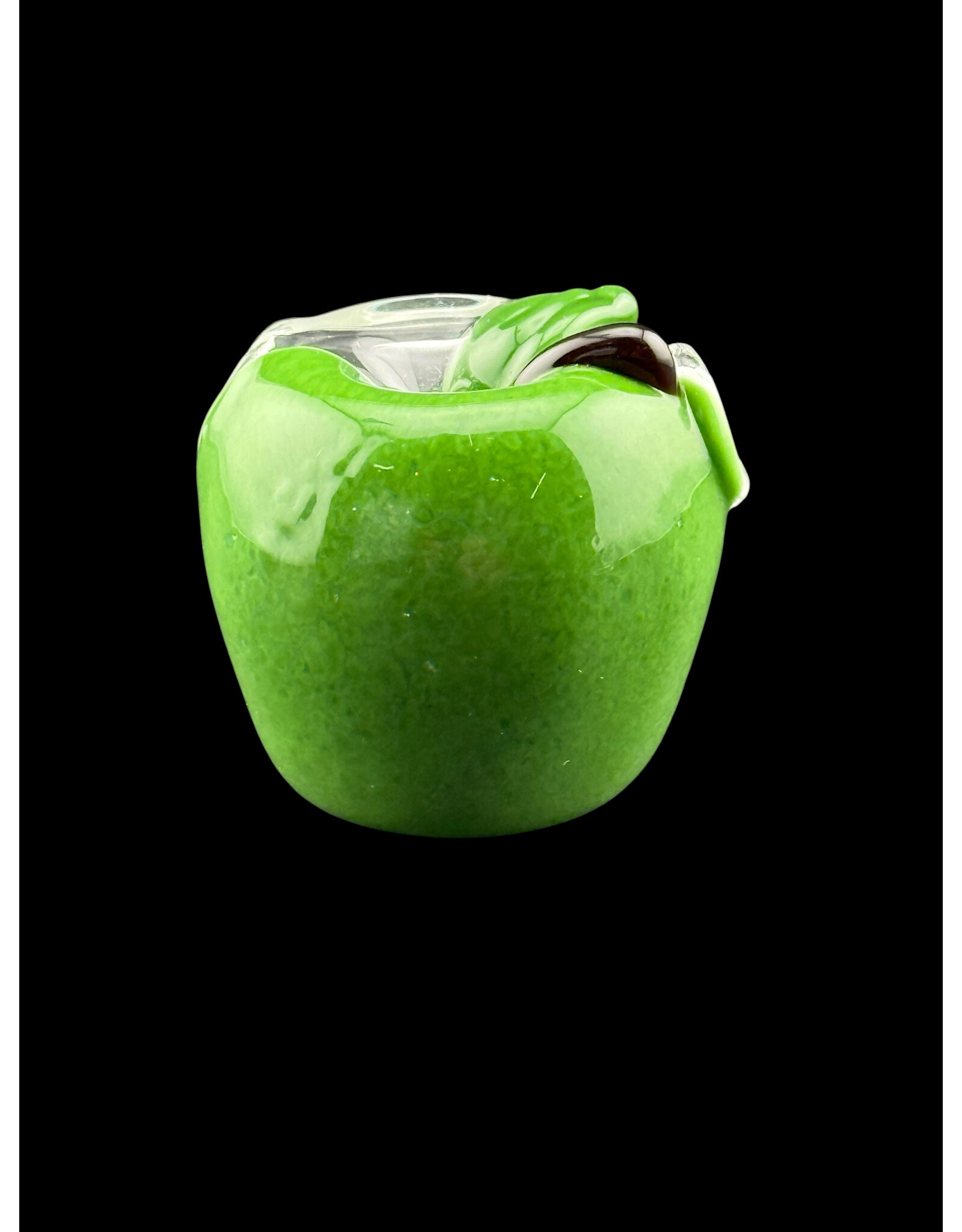 Green Apple Window With Seeds Pendant