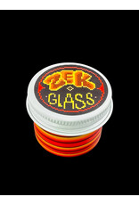 Zek Glass Orange And Yellow 1 Layer Baller Jar