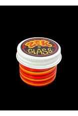 Zek Glass Orange And Yellow 1 Layer Baller Jar