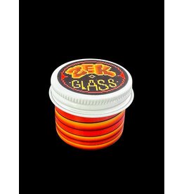 Zek Glass Orange And Yellow 1 Layer Baller Jar