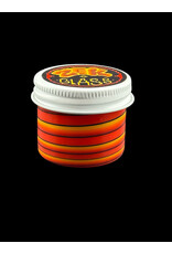 Zek Glass Orange And Yellow 1 Layer Baller Jar
