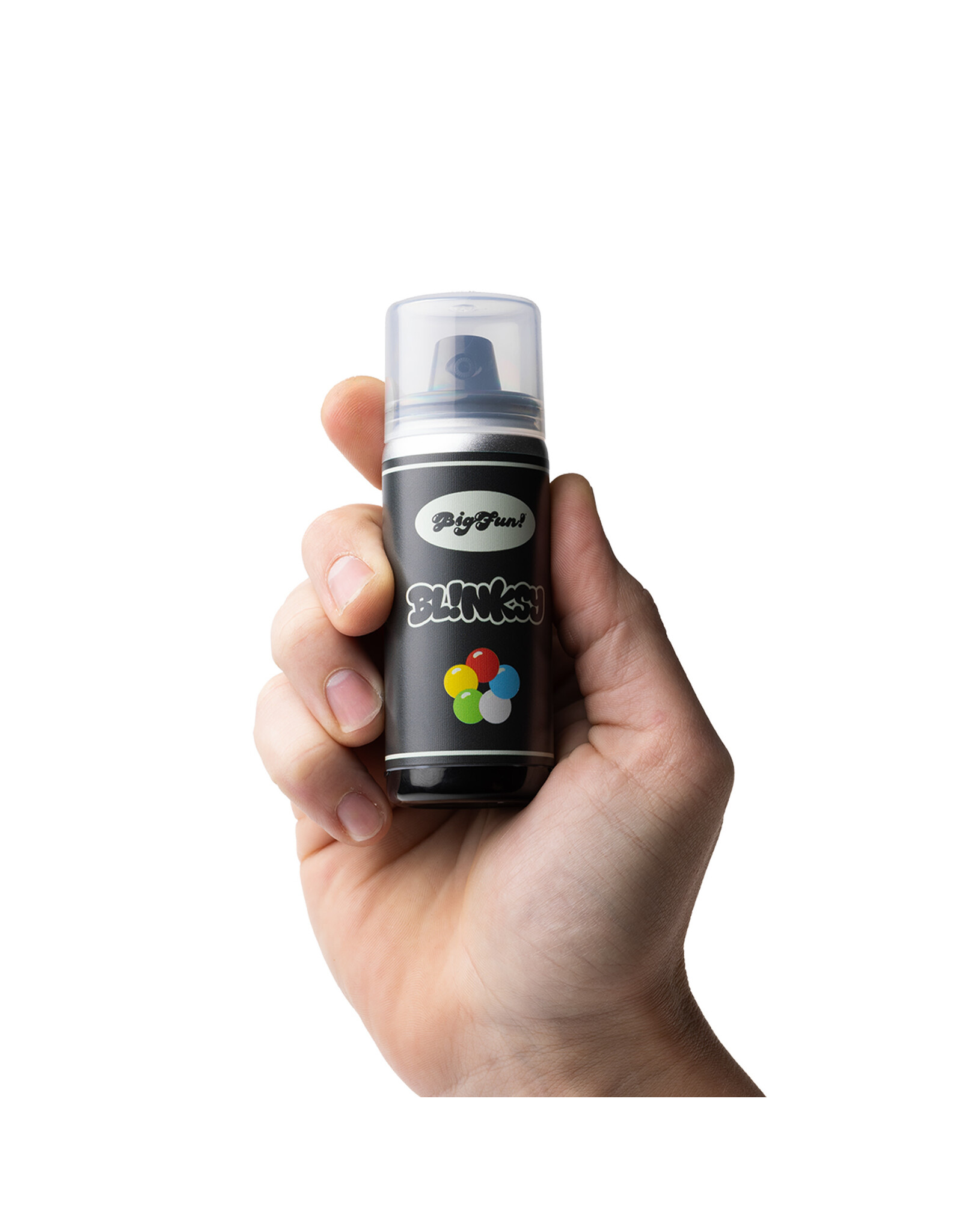 Bigfun Blinksy Black Spray Can