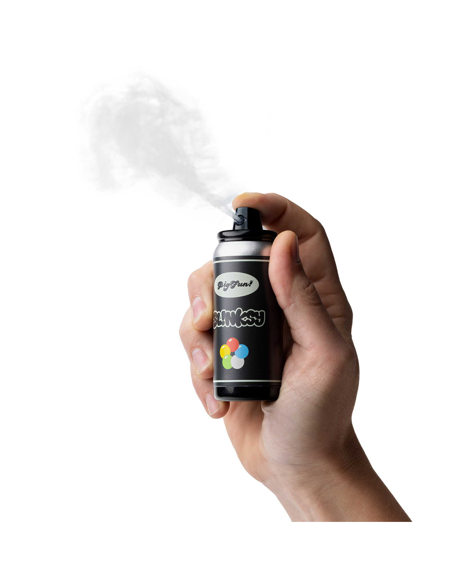 Bigfun Blinksy Black Spray Can