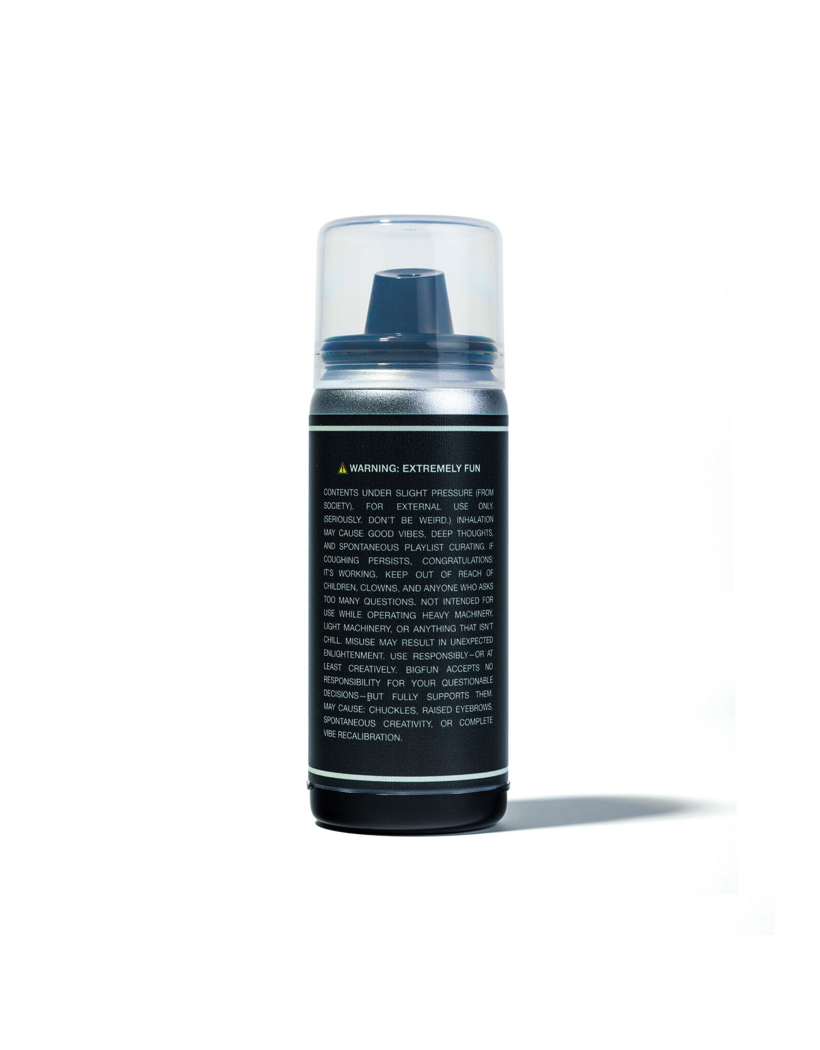 Bigfun Blinksy Black Spray Can