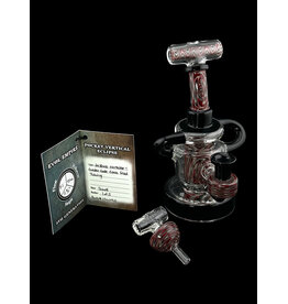 Evol Empire Pocket Vertical Eclipse Jet Black Northstar And Golden Gate Line Tubing