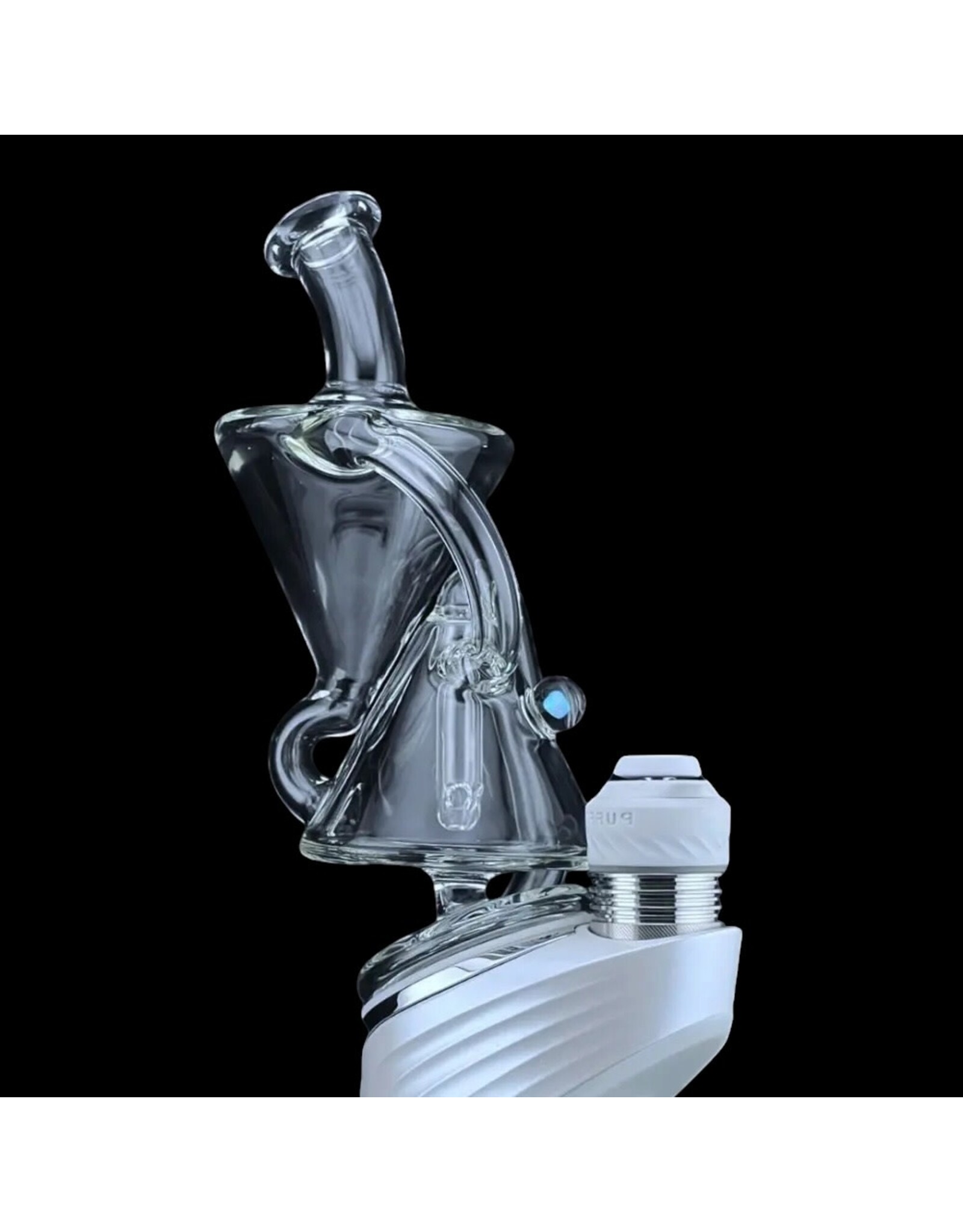 Iridescent Eco Kickback Puffco Peak Recycler