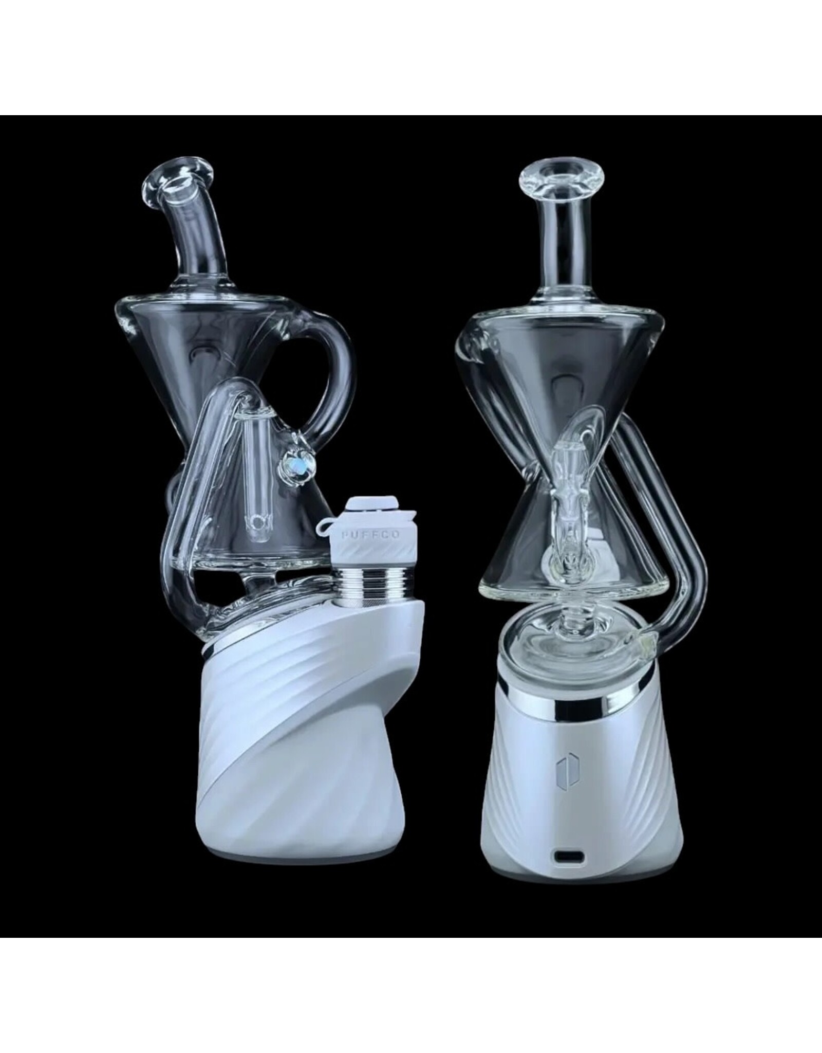Iridescent Eco Kickback Puffco Peak Recycler