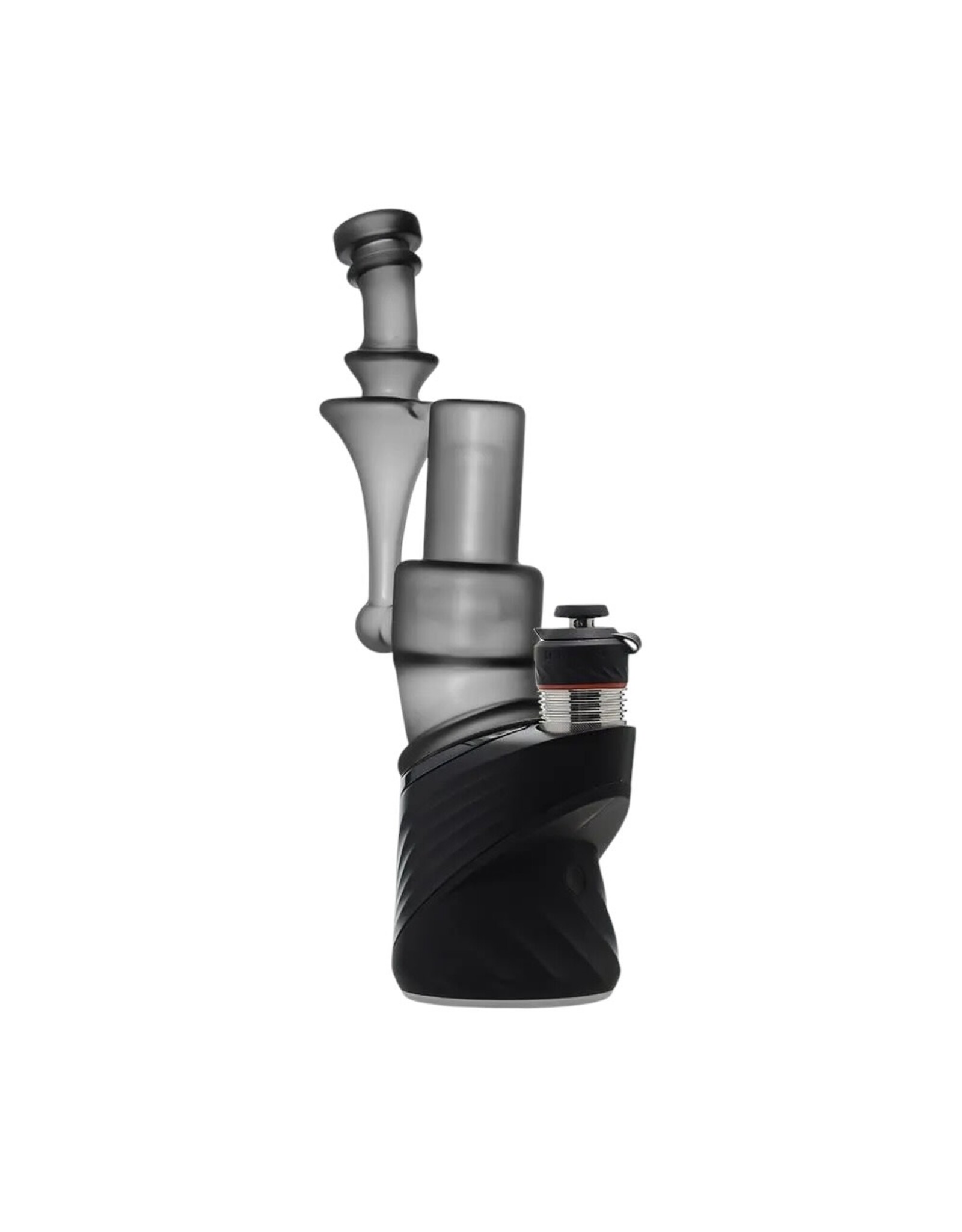Iridescent Frosted Black Mini RBR Puffco Peak Attachment