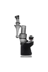 Iridescent Frosted Black Mini RBR Puffco Peak Attachment