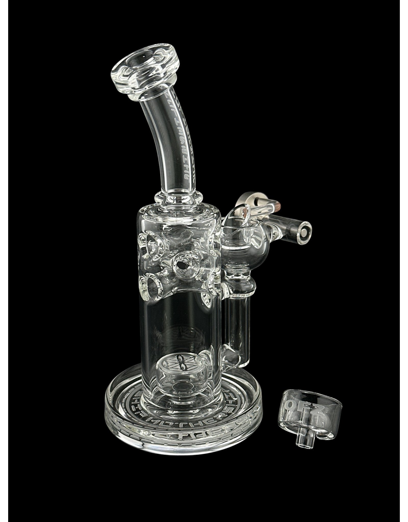 mothership glass Mothership Mini Straight Fab Fixed w/ Quartz and OFZ Clear