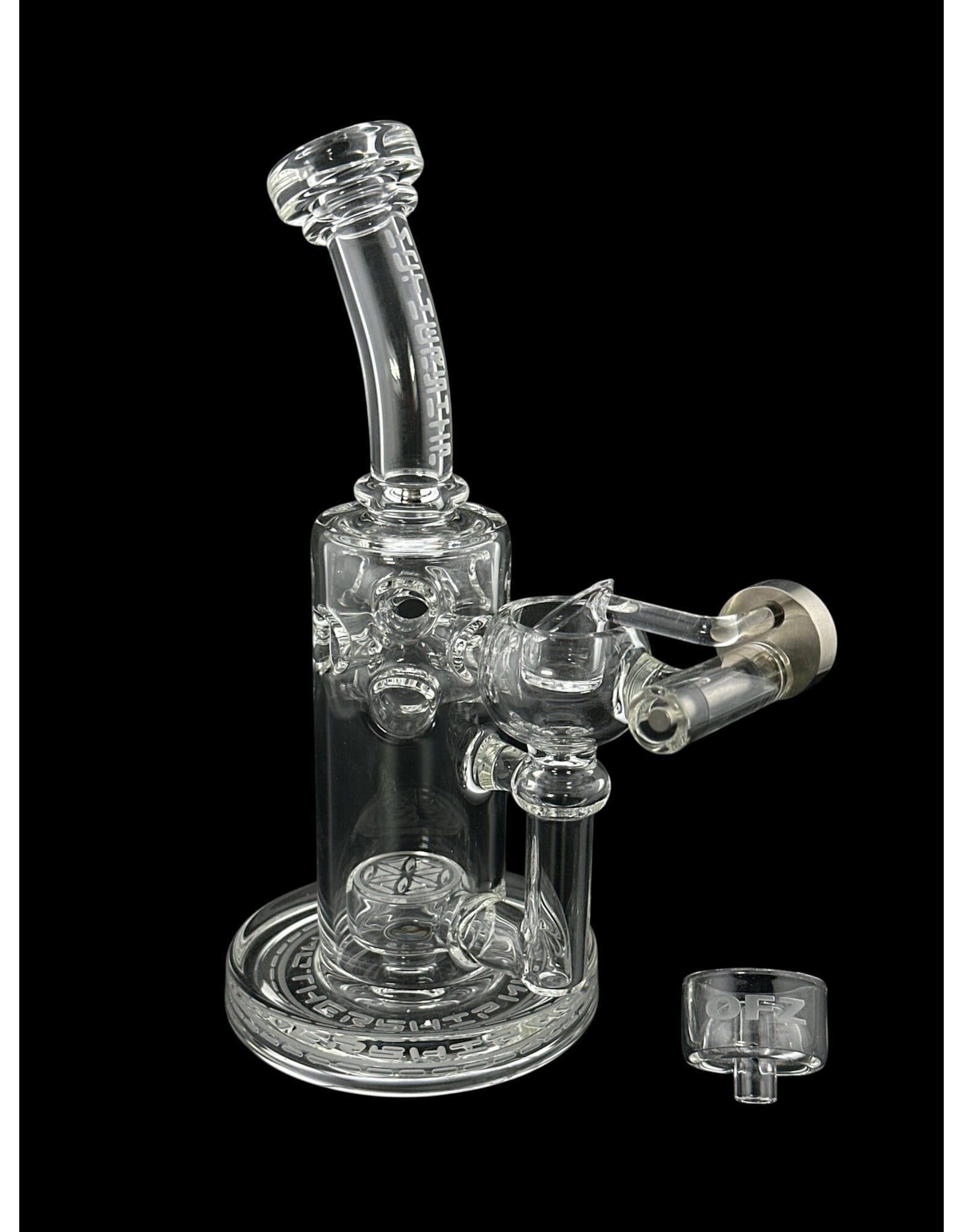 mothership glass Mothership Mini Straight Fab Fixed w/ Quartz and OFZ Clear