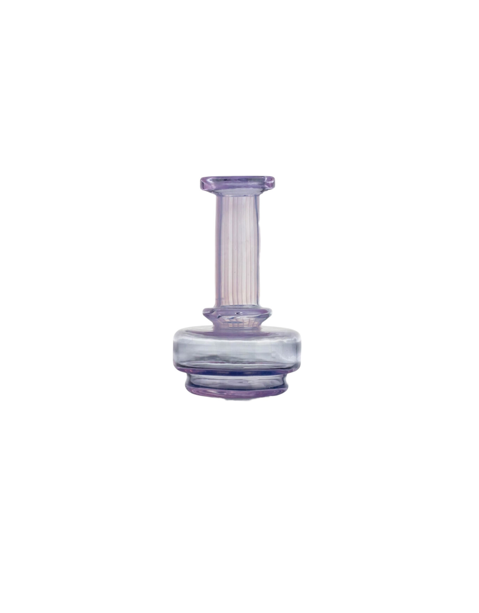 Tokr Glass Tokr Full Color Purple Dry Top V2 Puffco Peak Attachment