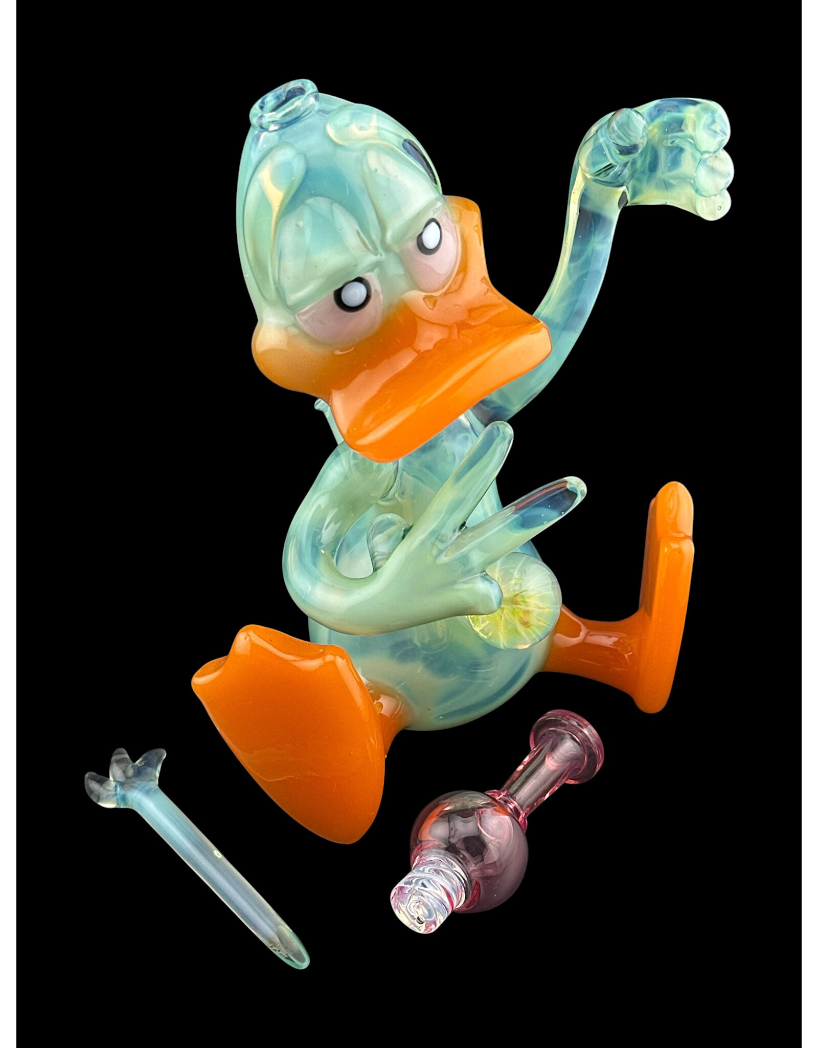 Daffy Duck With Bubble Cap
