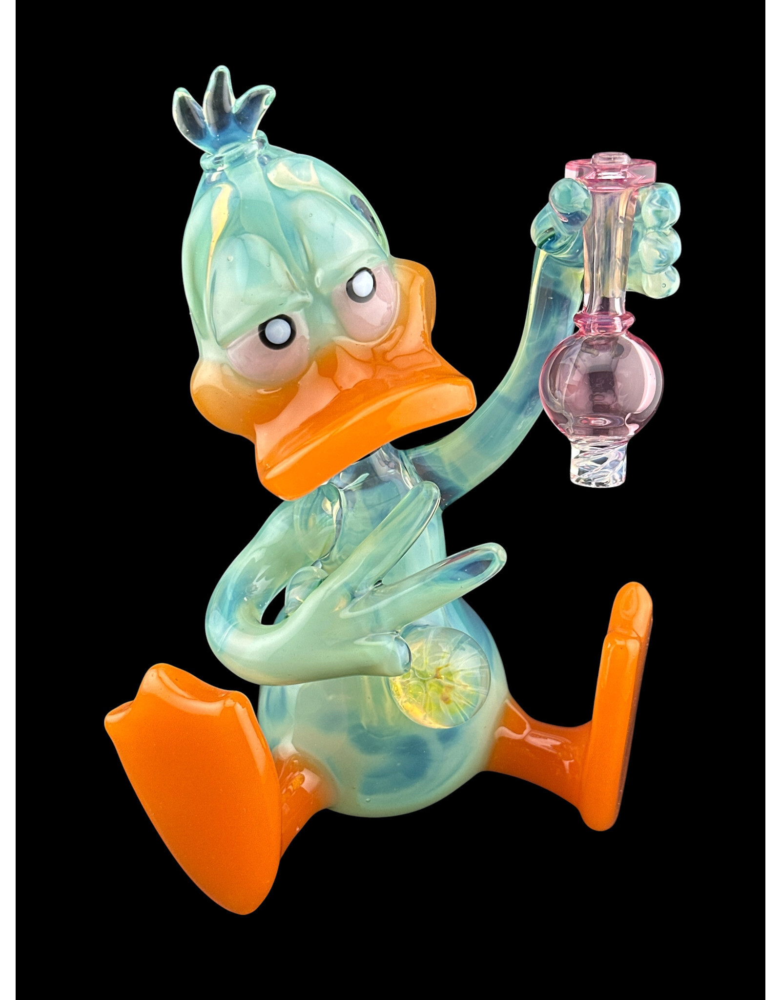 Daffy Duck With Bubble Cap