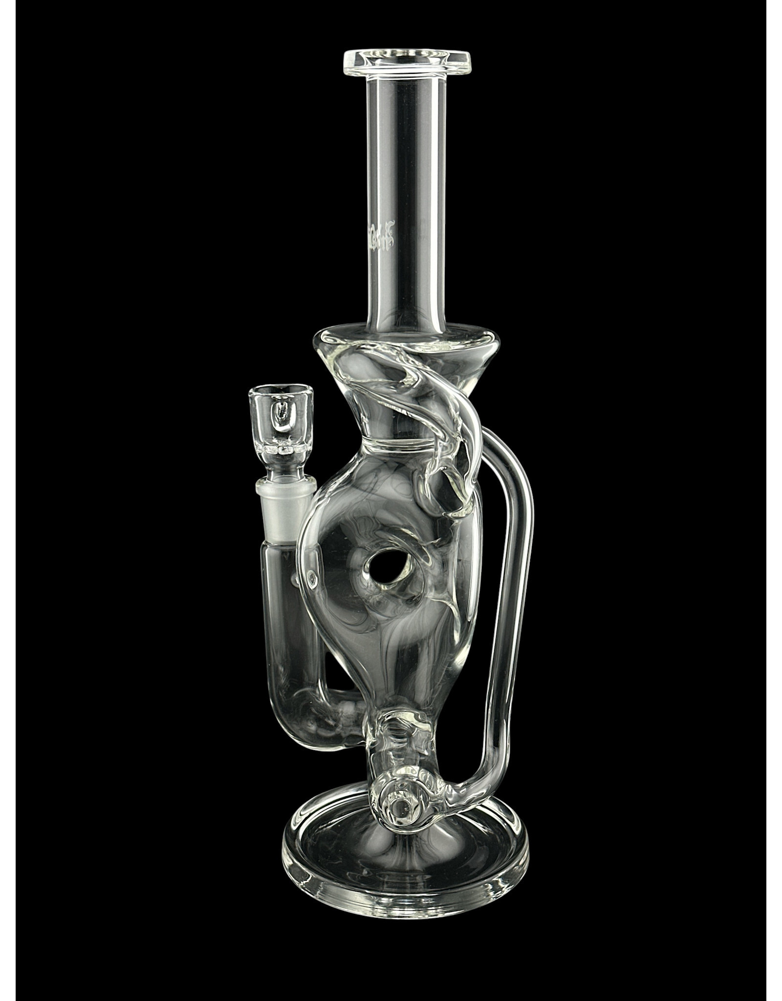 Ben Wilson Triple Donut Inline Recycler Clear