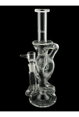 Ben Wilson Triple Donut Inline Recycler Clear
