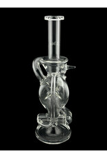 Ben Wilson Triple Donut Inline Recycler Clear