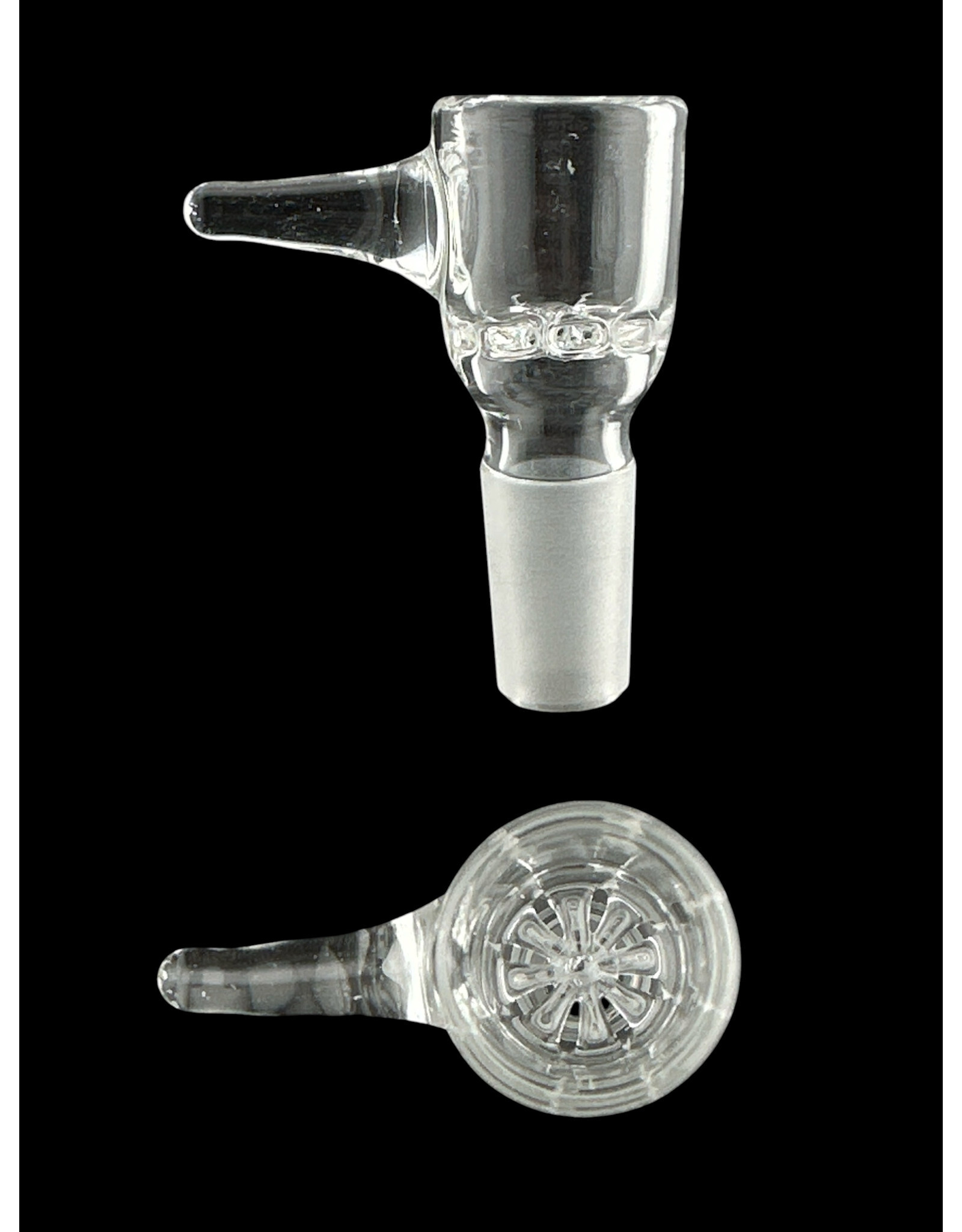 Ben Wilson Triple Donut Inline Recycler Clear