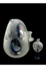 Bob the Glass blower BTGB 14mm Yoshi Egg With Matching Carb Cap