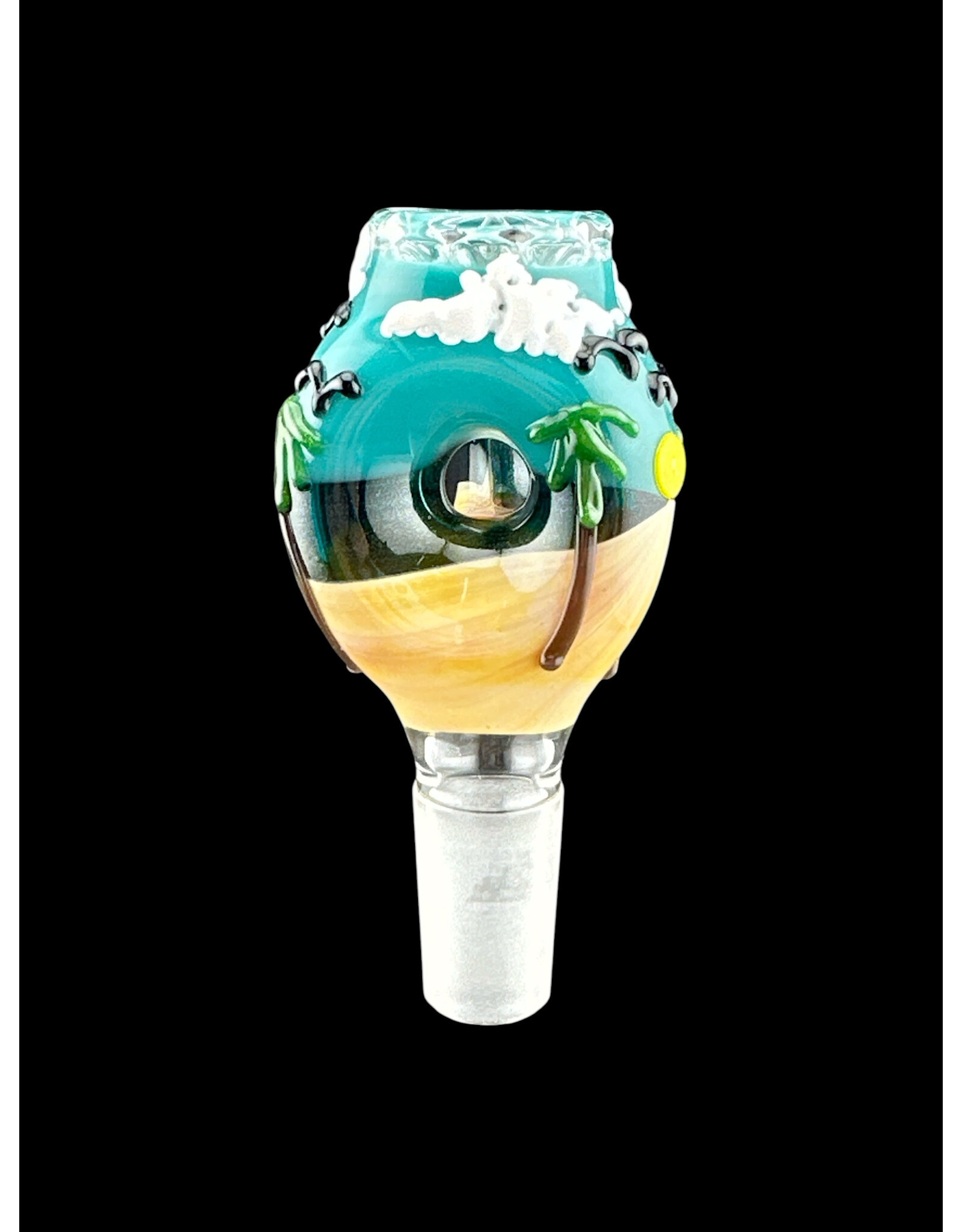 Ben Wilson Triple Donut Beach Scene Screen Slide 14mm
