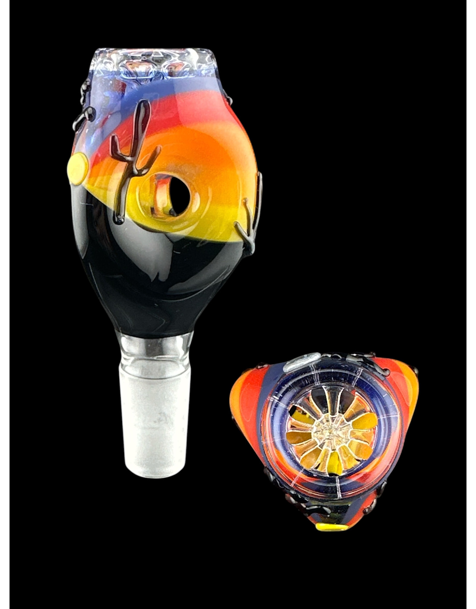 Ben Wilson Triple Donut Desert Scene Screen Slide 14mm