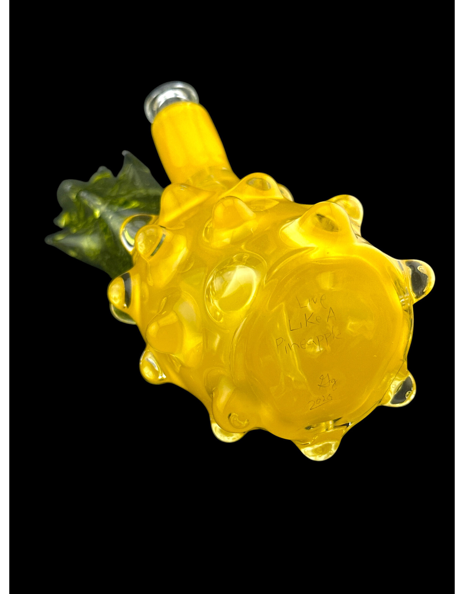 Goose Glass Pineapple Rig