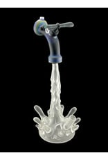 Goose Glass Splash Rig With Matching Carb Cap