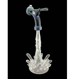 Goose Glass Splash Rig With Matching Carb Cap