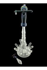 Goose Glass Splash Rig With Matching Carb Cap