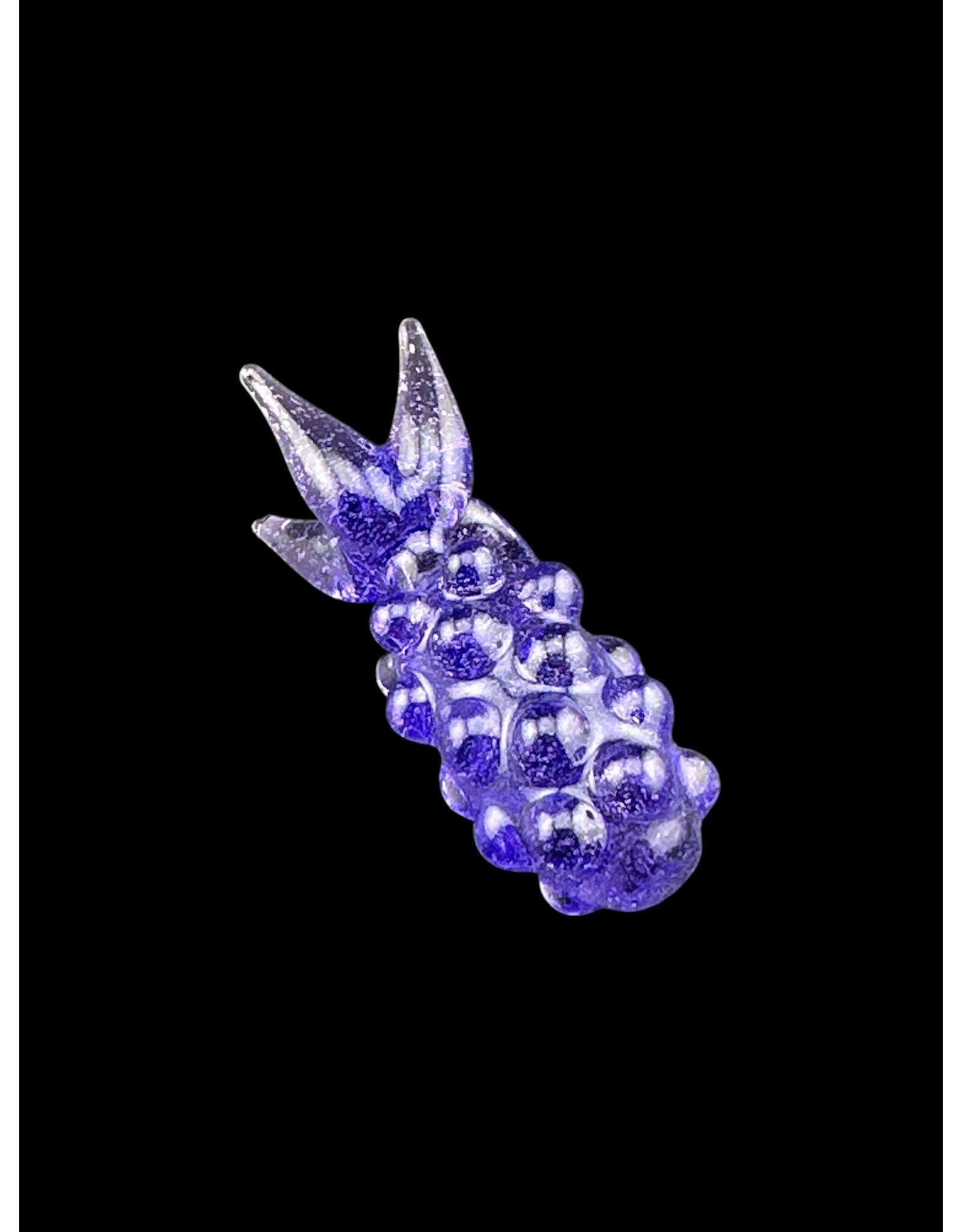 Goose Glass Purple Pineapple Pendant