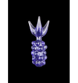 Goose Glass Purple Pineapple Pendant
