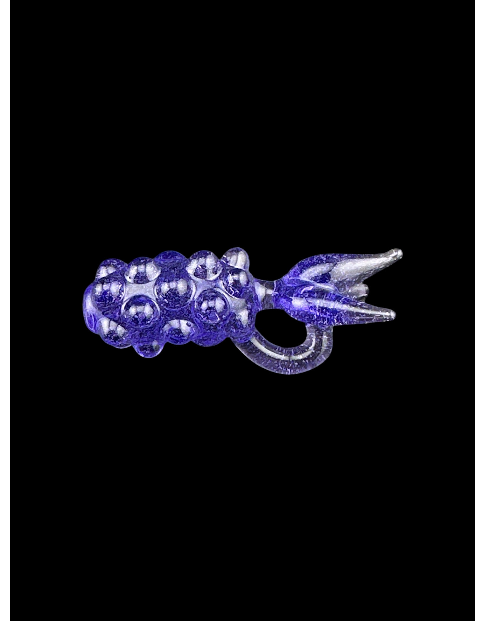 Goose Glass Purple Pineapple Pendant