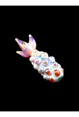 Goose Glass Amber Purple Pineapple Pendant