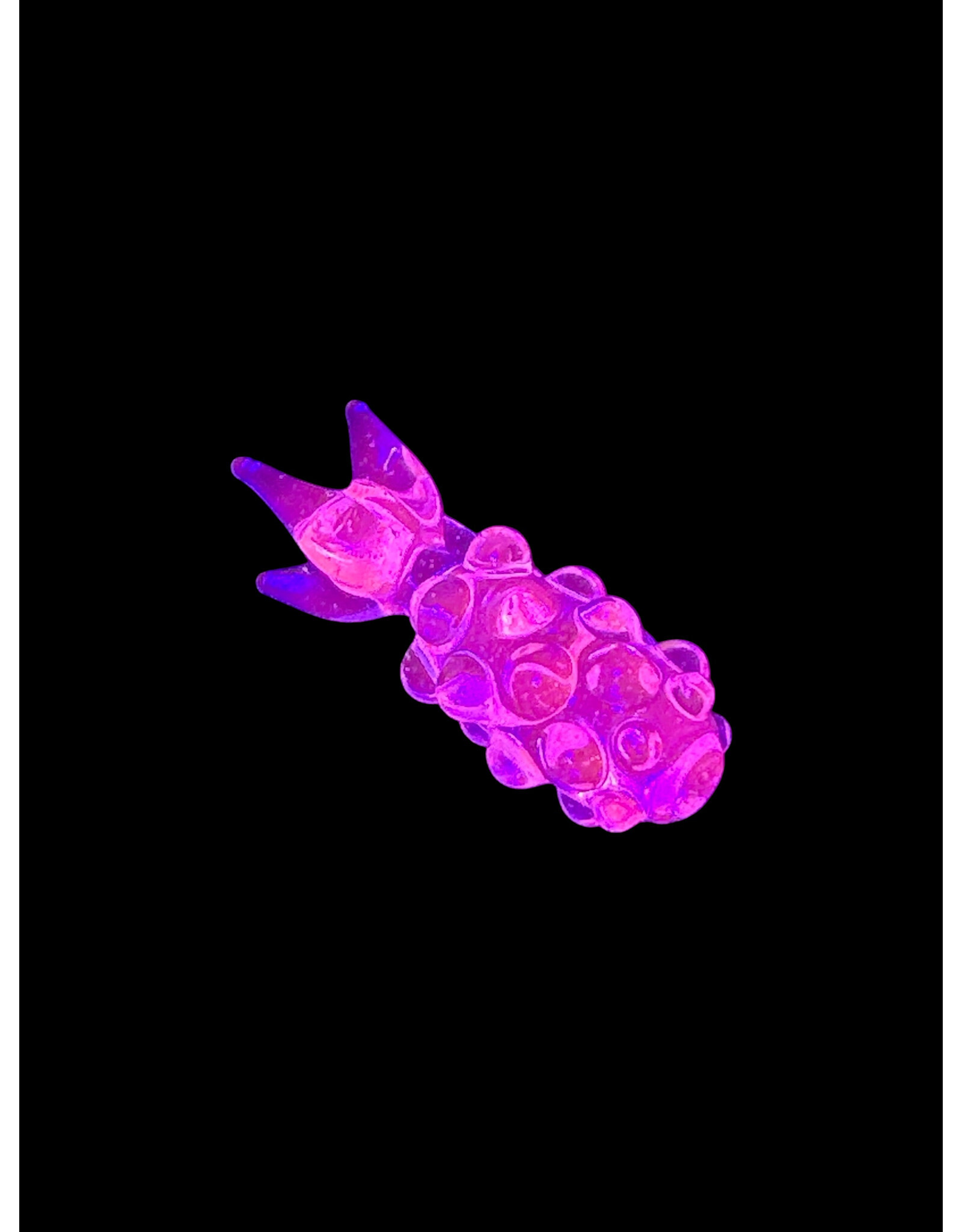 Goose Glass UV Pink Pineapple Pendant