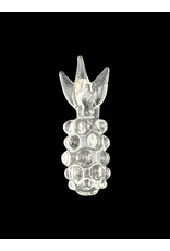 Goose Glass UV Pink Pineapple Pendant