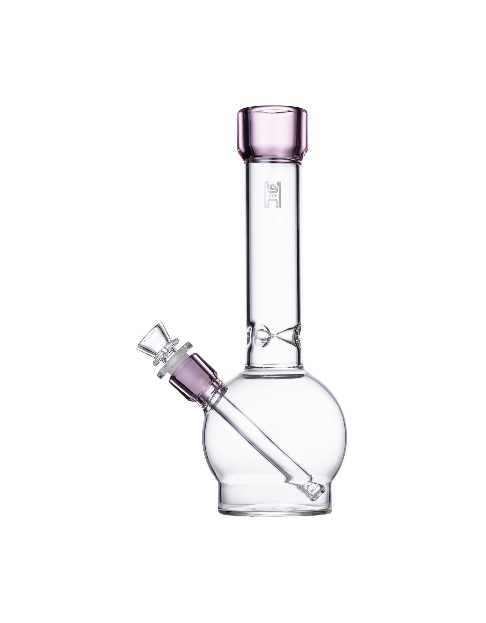 Human Grade Human Grade Pink Accent 12" Ball Water Pipe