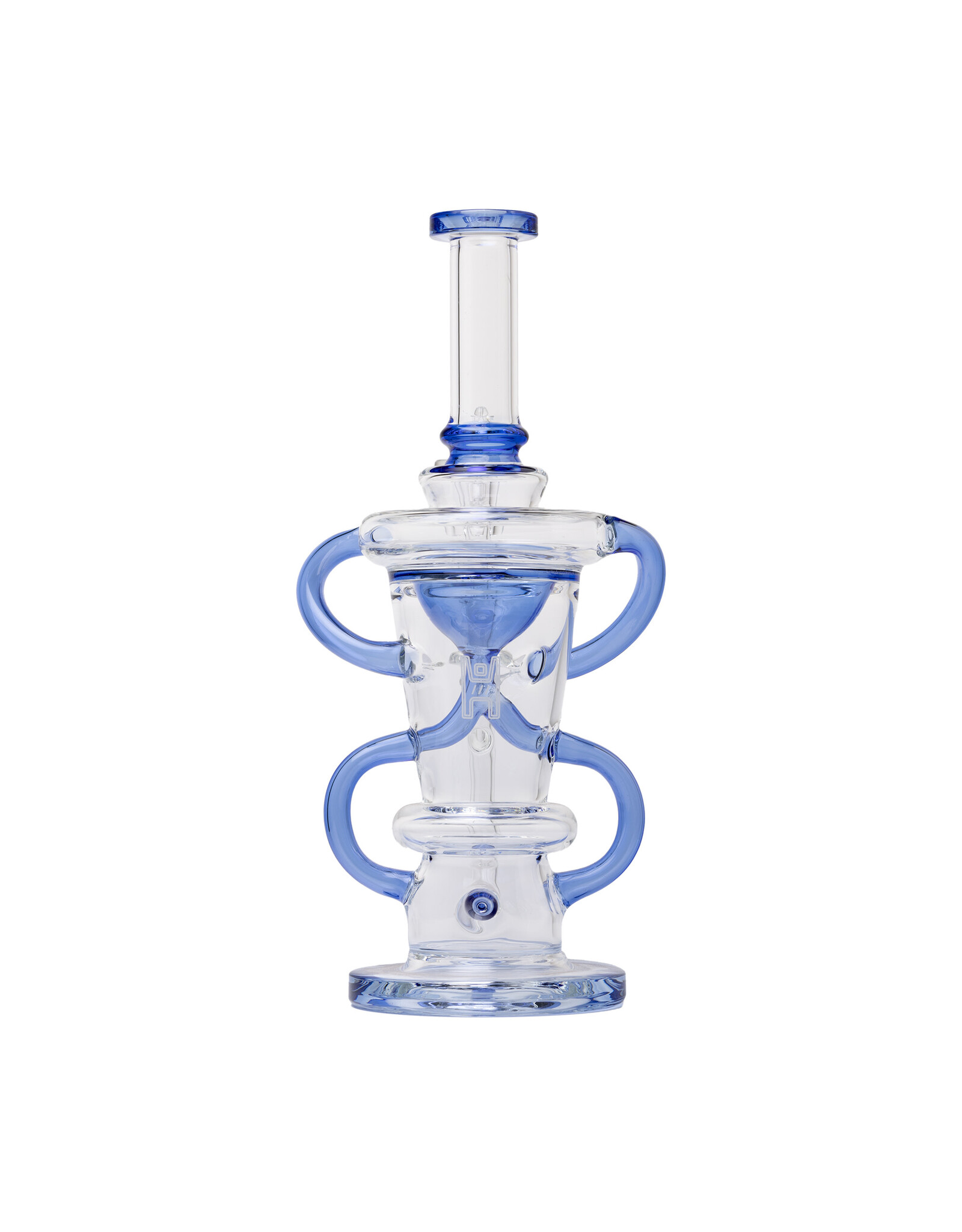 Human Grade Human Grade 10.25" Straight Recycler - Blue