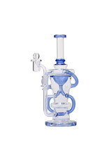 Human Grade Human Grade 10.25" Straight Recycler - Blue