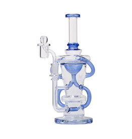 Human Grade Human Grade 10.25" Straight Recycler - Blue