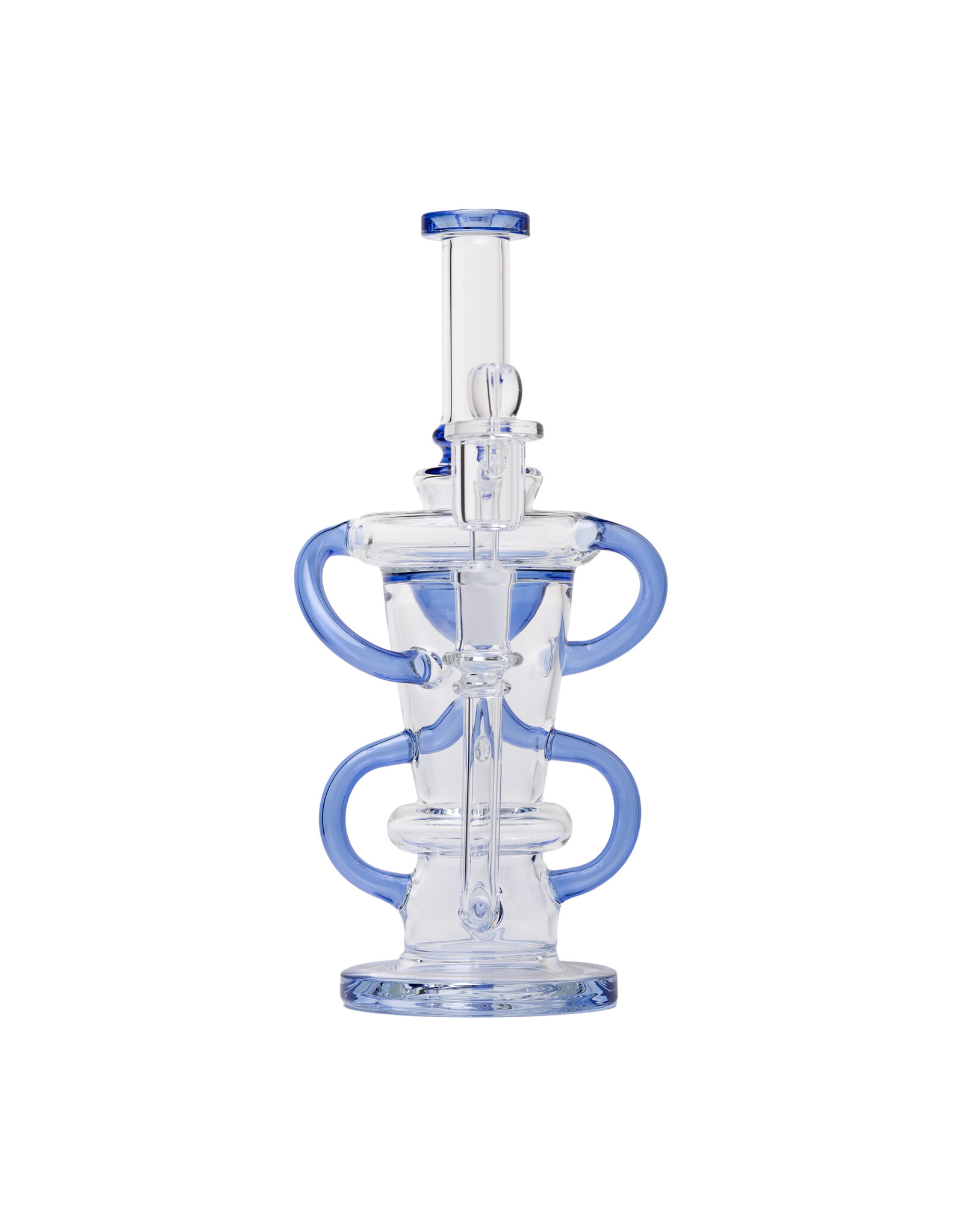 Human Grade Human Grade 10.25" Straight Recycler - Blue