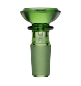 Human Grade Human Grade Green Saucer Flower Bowl 14mm