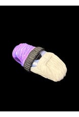 junkie glass Junkie Glass CFL White Bearded Eyeball With Beanie Pendant